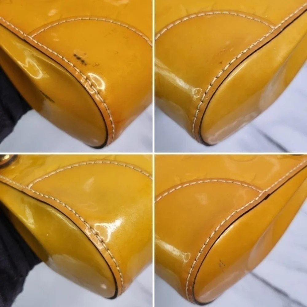 𝅺louis VUITTON VERNIS STA. MONICA CLUTCH